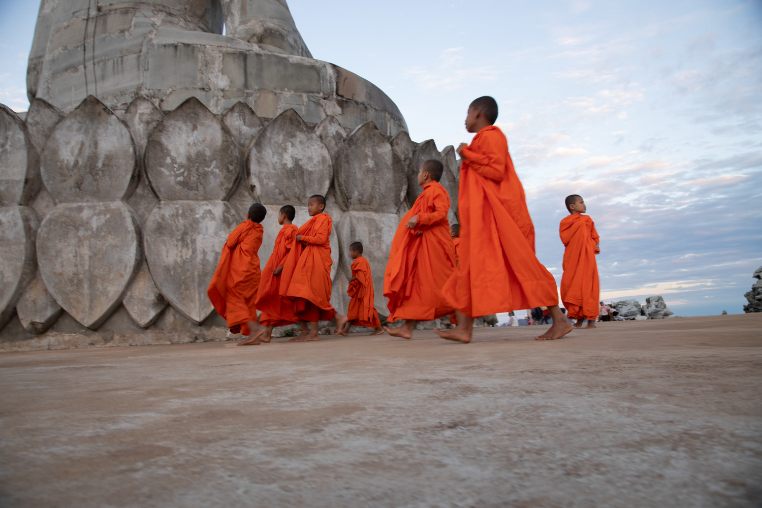 Scène de vie, série Ceux qui attendent — photographie de Jo Allaux